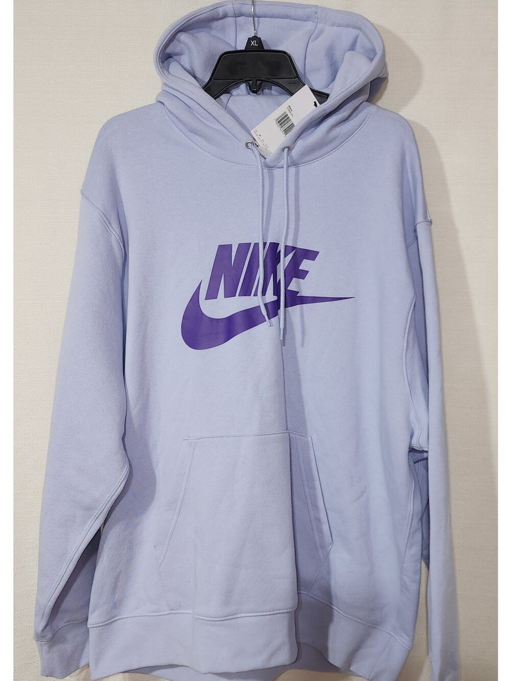 Nike Club Fleece Hoodie purple men's XXL